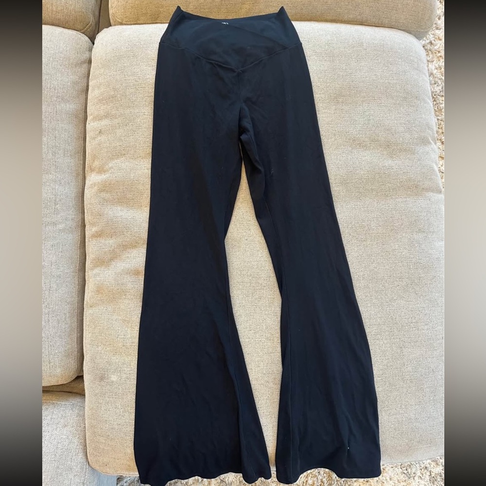 Black Flared Pants